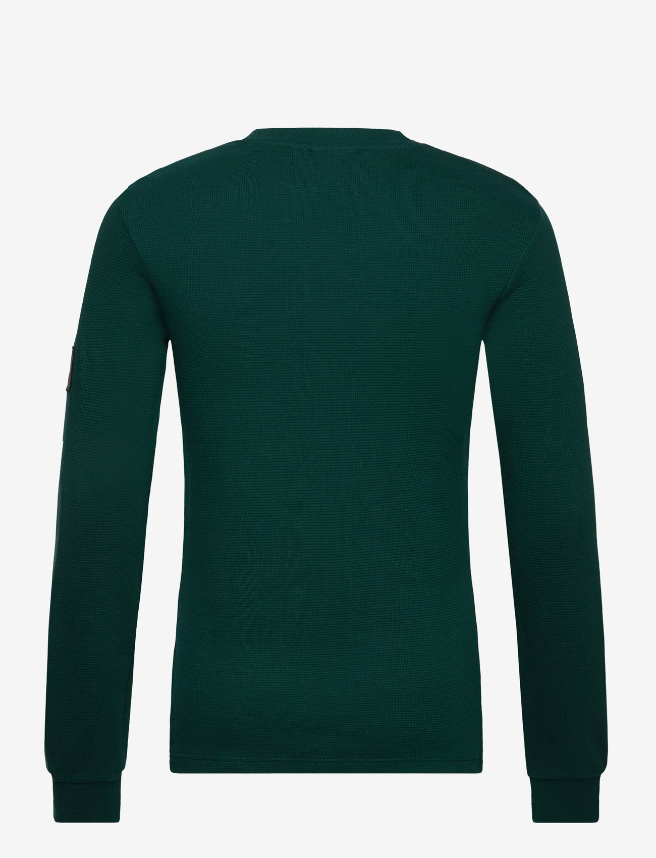 Calvin Klein Jeans - BADGE WAFFLE LS TEE - pikkade varrukatega t-särgid - ponderosa pine - 2