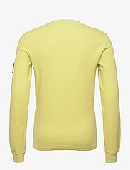 Calvin Klein Jeans - BADGE WAFFLE LS TEE - megzti laisvalaikio drabužiai - yellow sand - 1