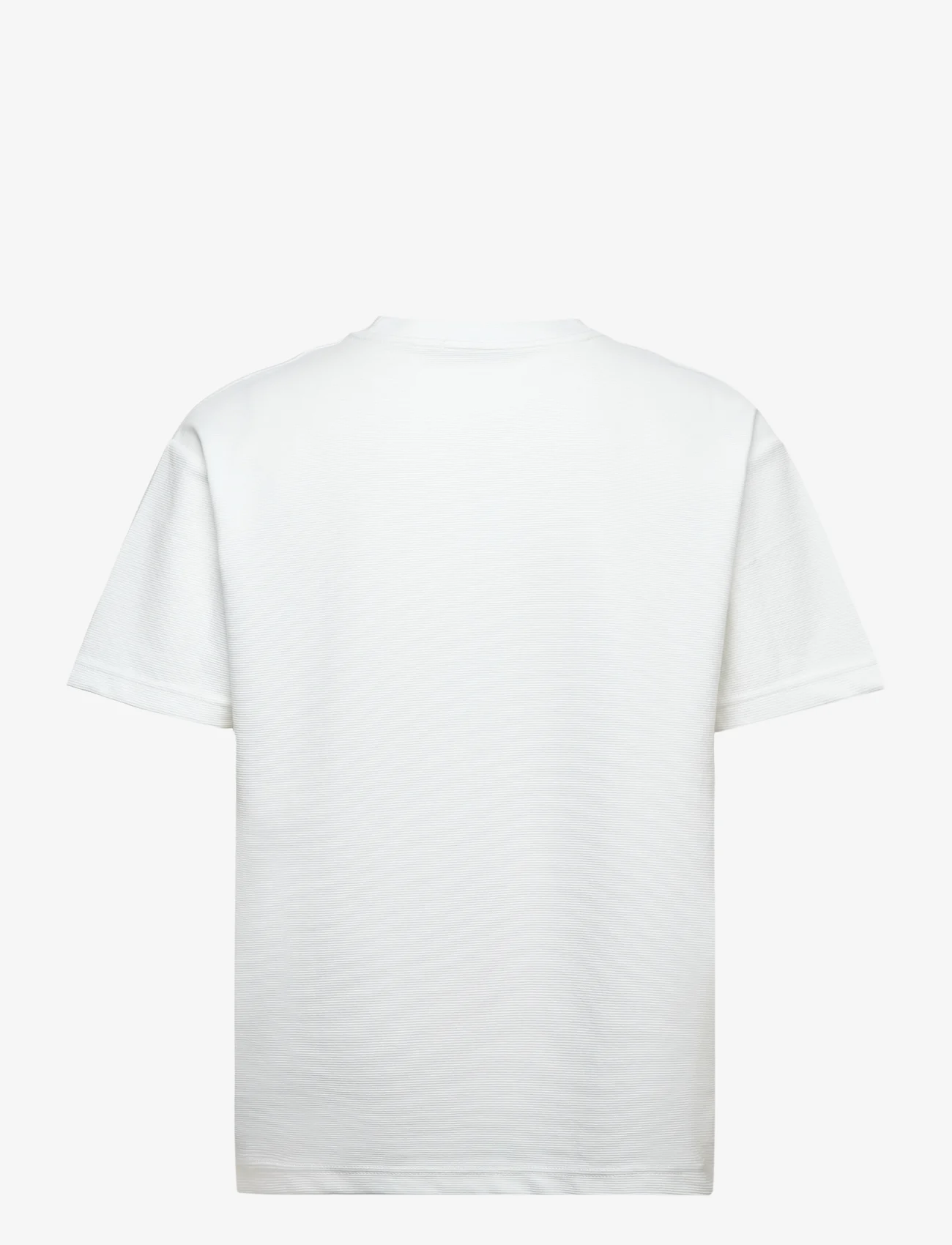Calvin Klein Jeans - INSTITUTIONAL MODERN OTTOMAN TEE - basic t-shirts - bright white - 1