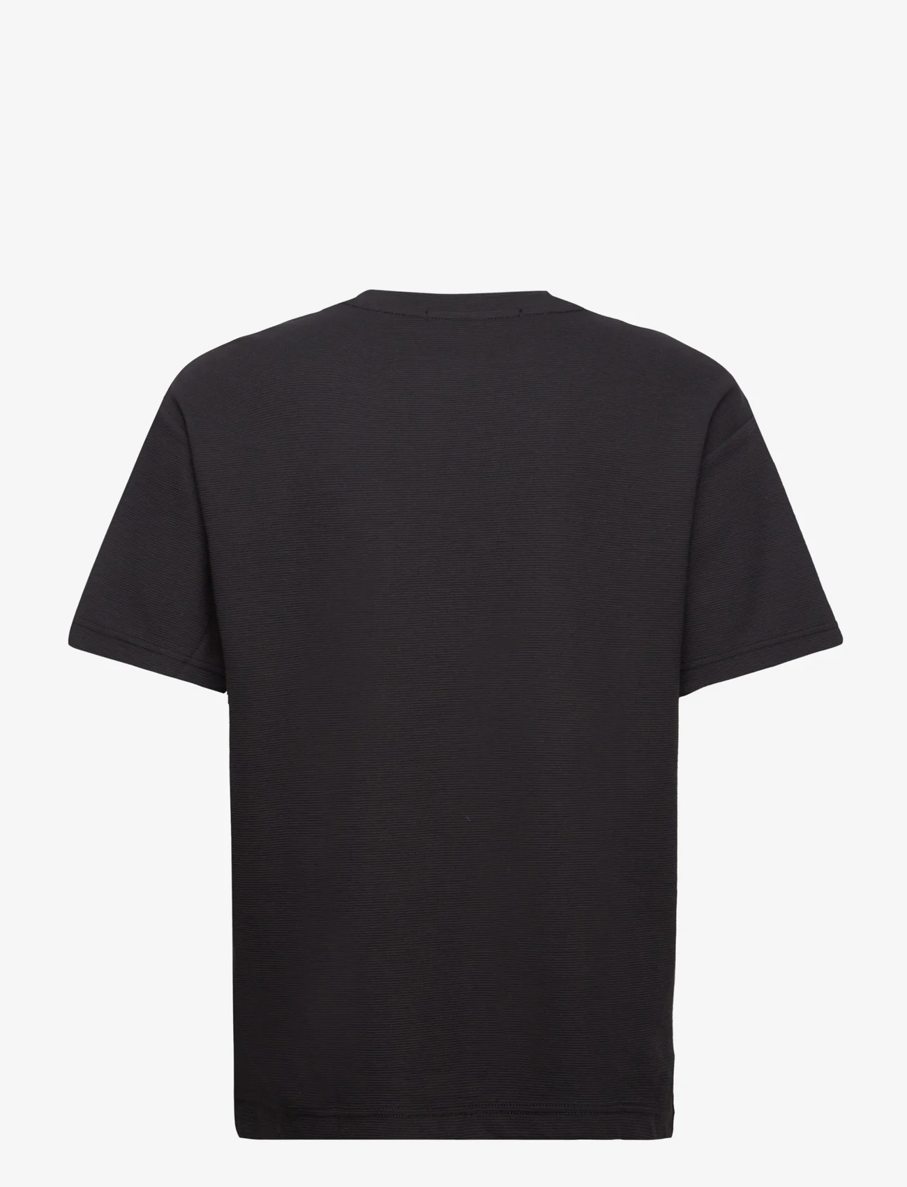 Calvin Klein Jeans - INSTITUTIONAL MODERN OTTOMAN TEE - podstawowe koszulki - ck black - 1