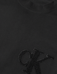 Calvin Klein Jeans - CK CHENILLE TEE - basic t-shirts - ck black - 2