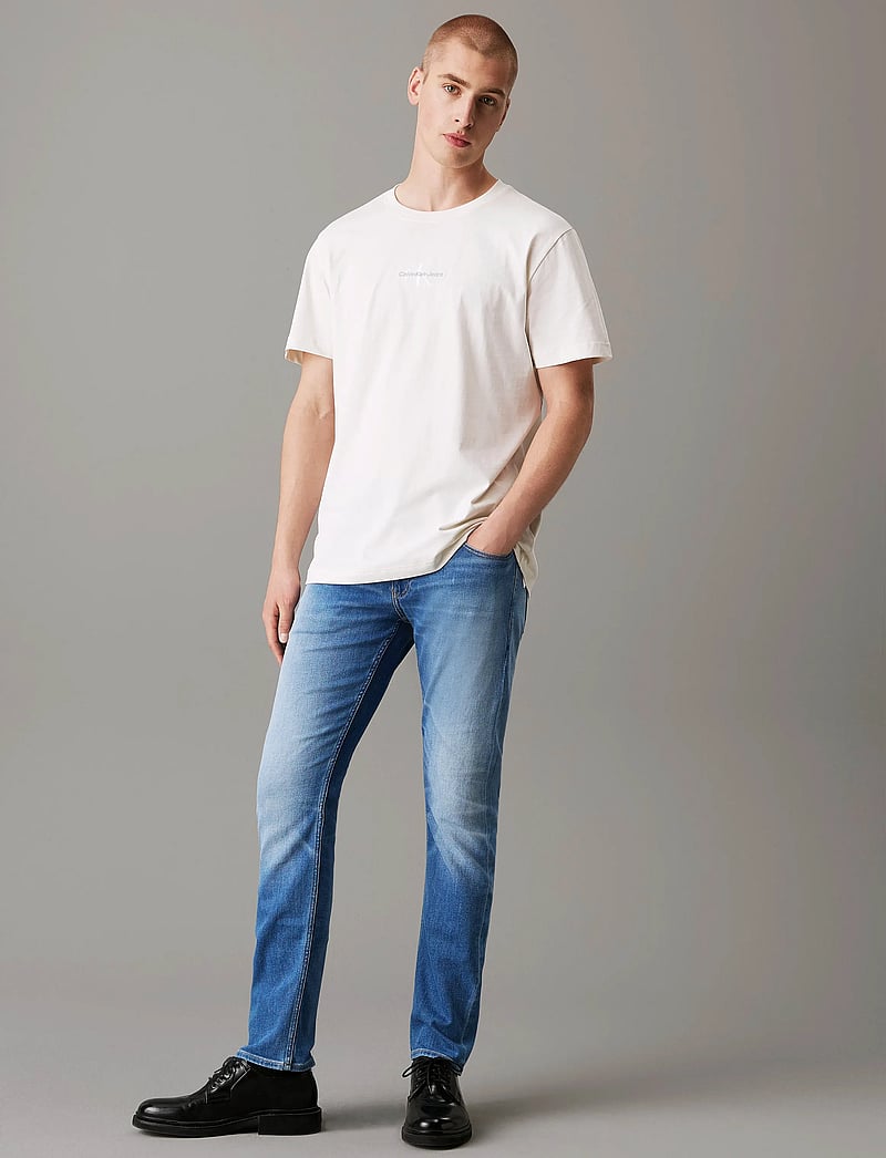 Calvin Klein Jeans - SLIM - slim jeans - denim medium - 0