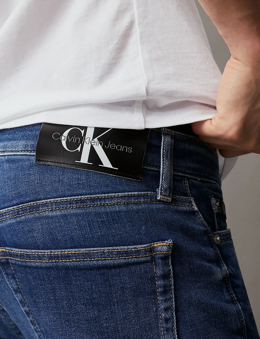 Calvin Klein Jeans - SLIM - slim jeans - denim dark - 5