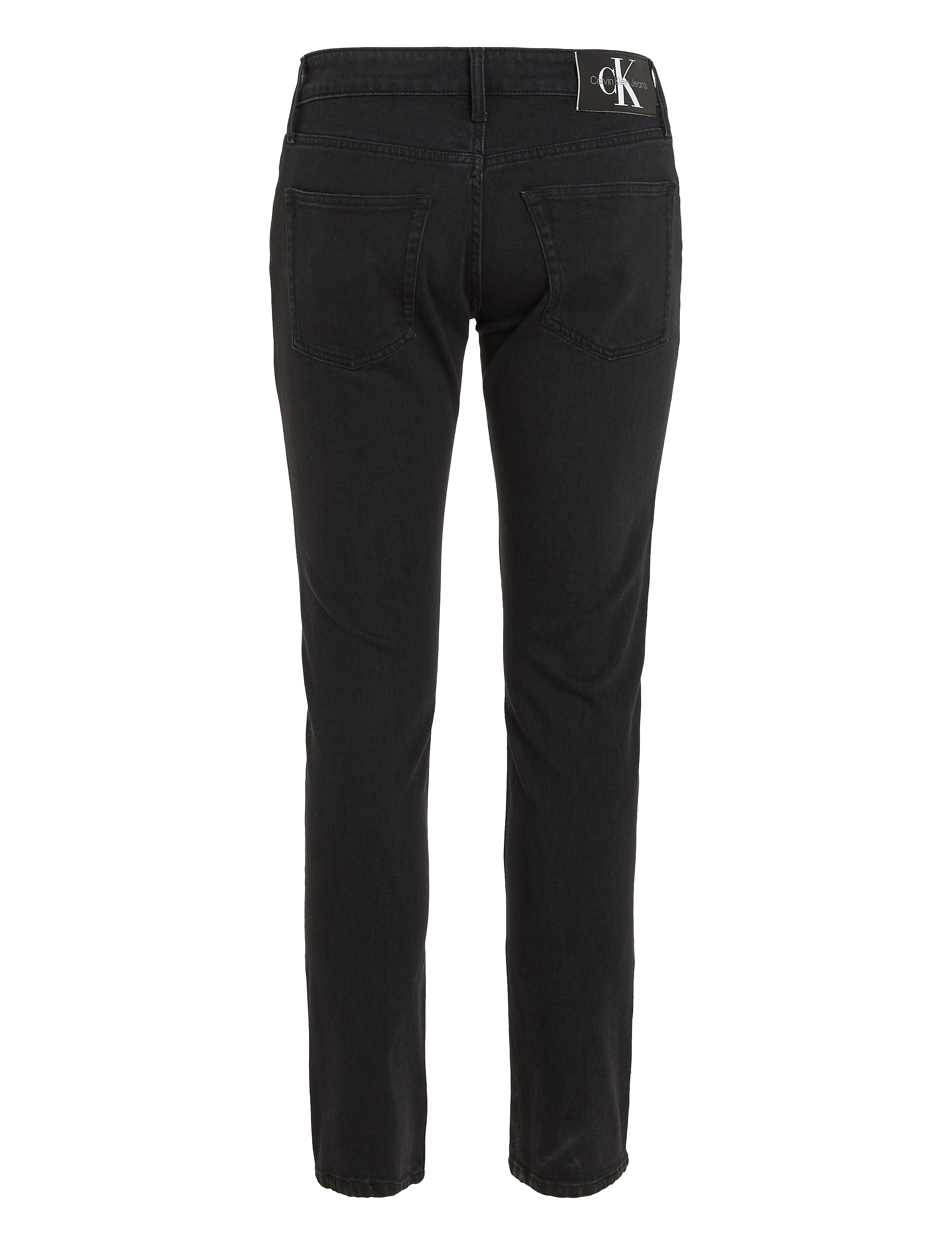 Calvin Klein Jeans - SLIM - byxor & jeans - denim black - 2
