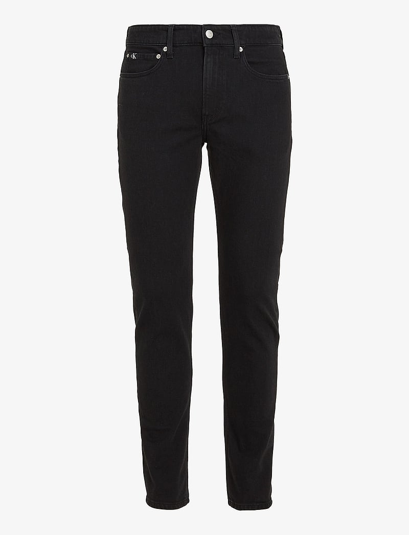 Calvin Klein Jeans - SLIM TAPER - slim jeans - denim black - 1