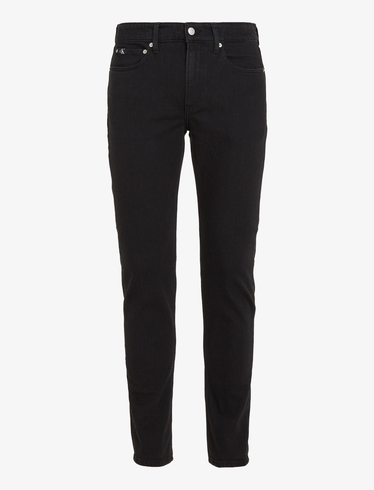 Calvin Klein Jeans SLIM TAPER - Clothing - DENIM BLACK / black