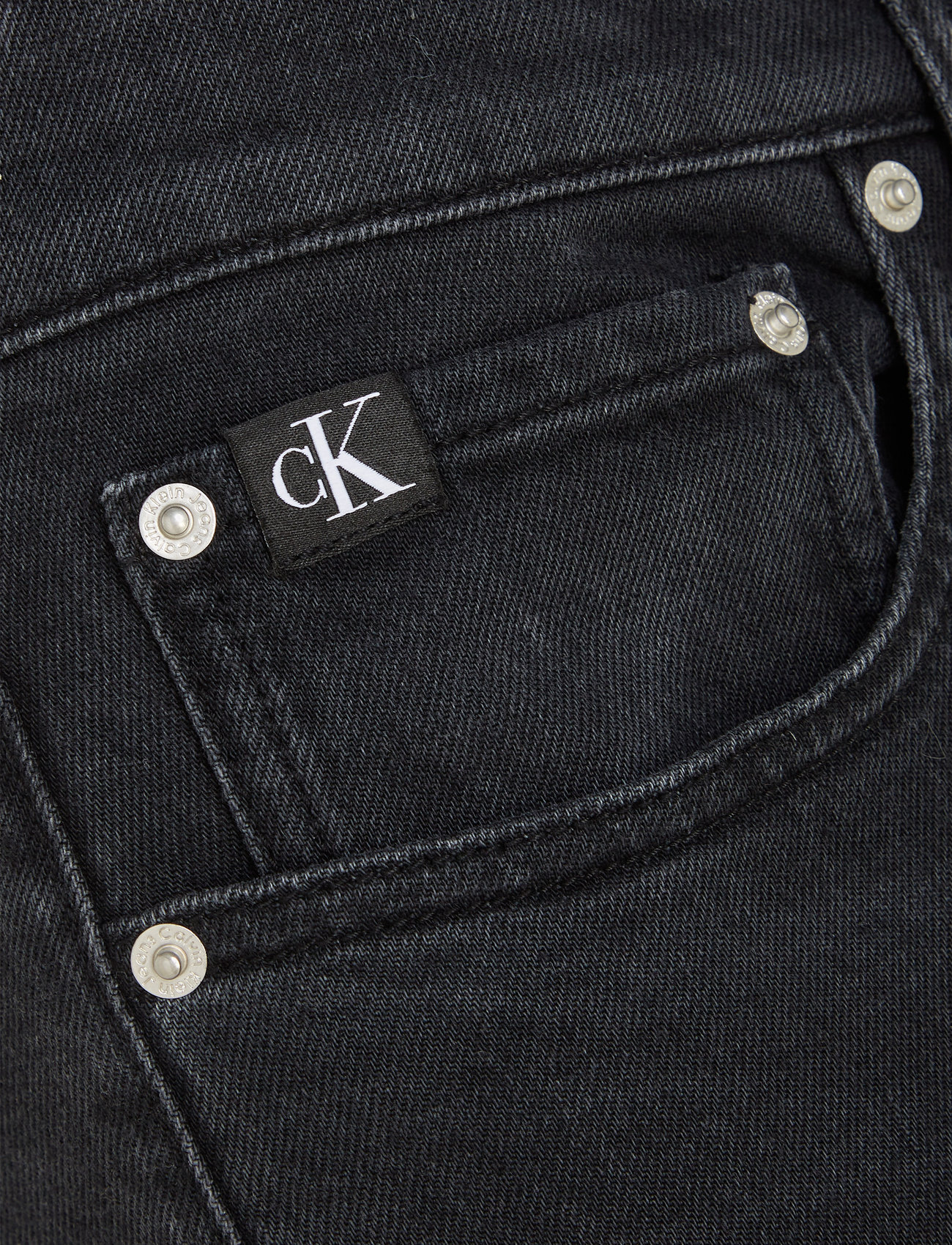 Calvin Klein Jeans - SLIM TAPER - slim fit jeans - denim black - 5