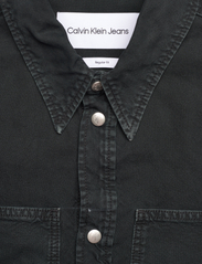 Calvin Klein Jeans - CANVAS RELAXED LINEAR SHIRT - forårsjakker - ck black - 2