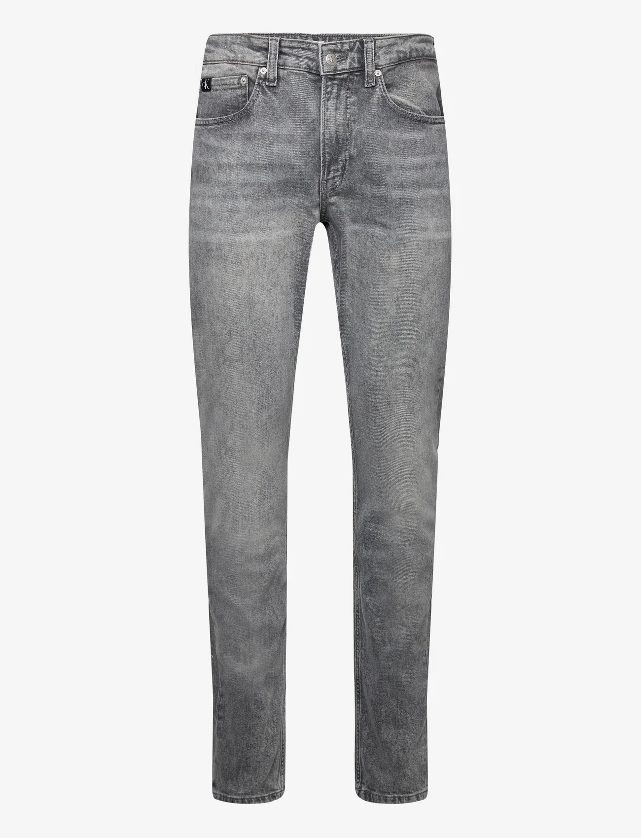 Calvin Klein Jeans - SLIM TAPER - slim fit jeans - denim grey - 0