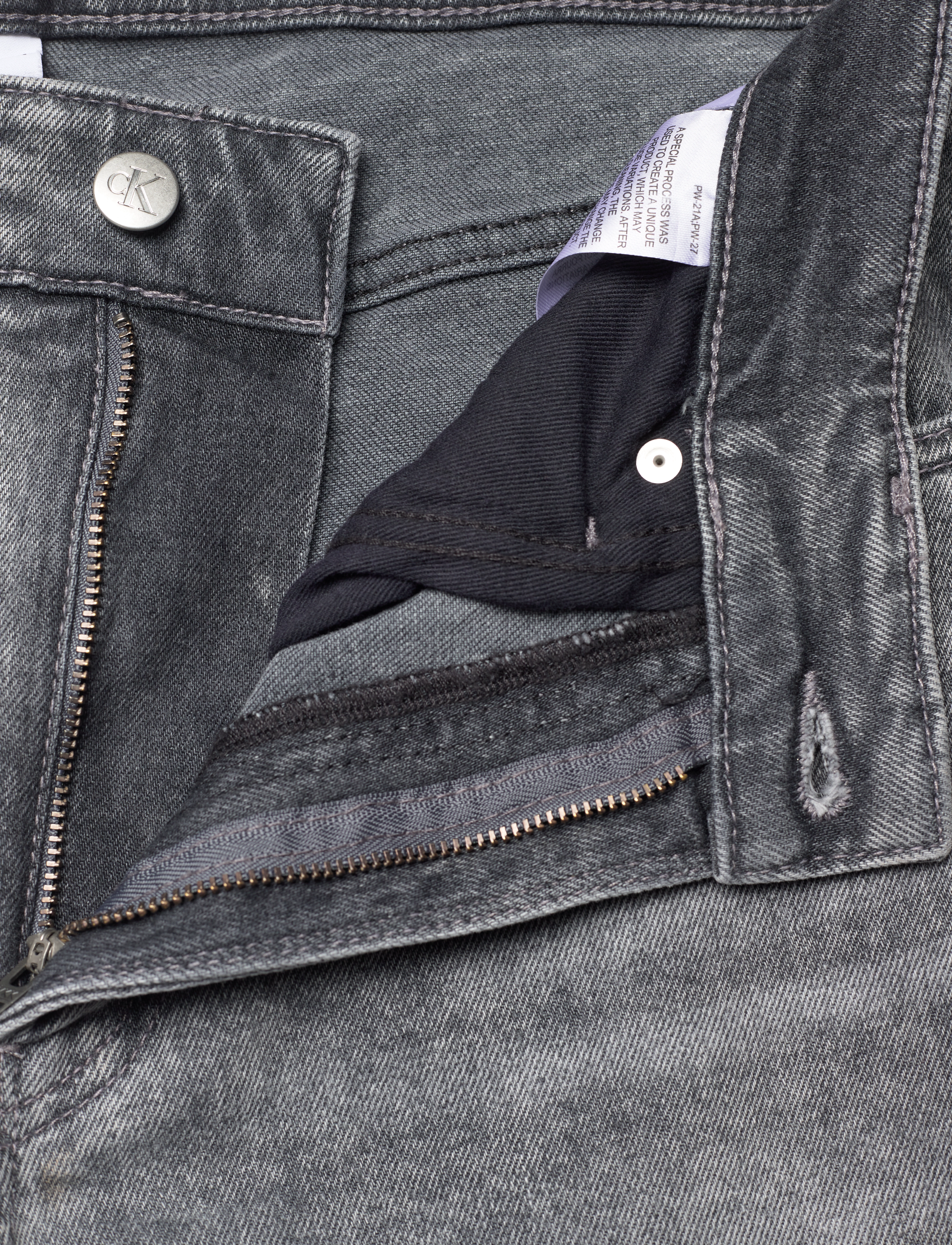 Calvin Klein Jeans - SLIM TAPER - denim grey - 3