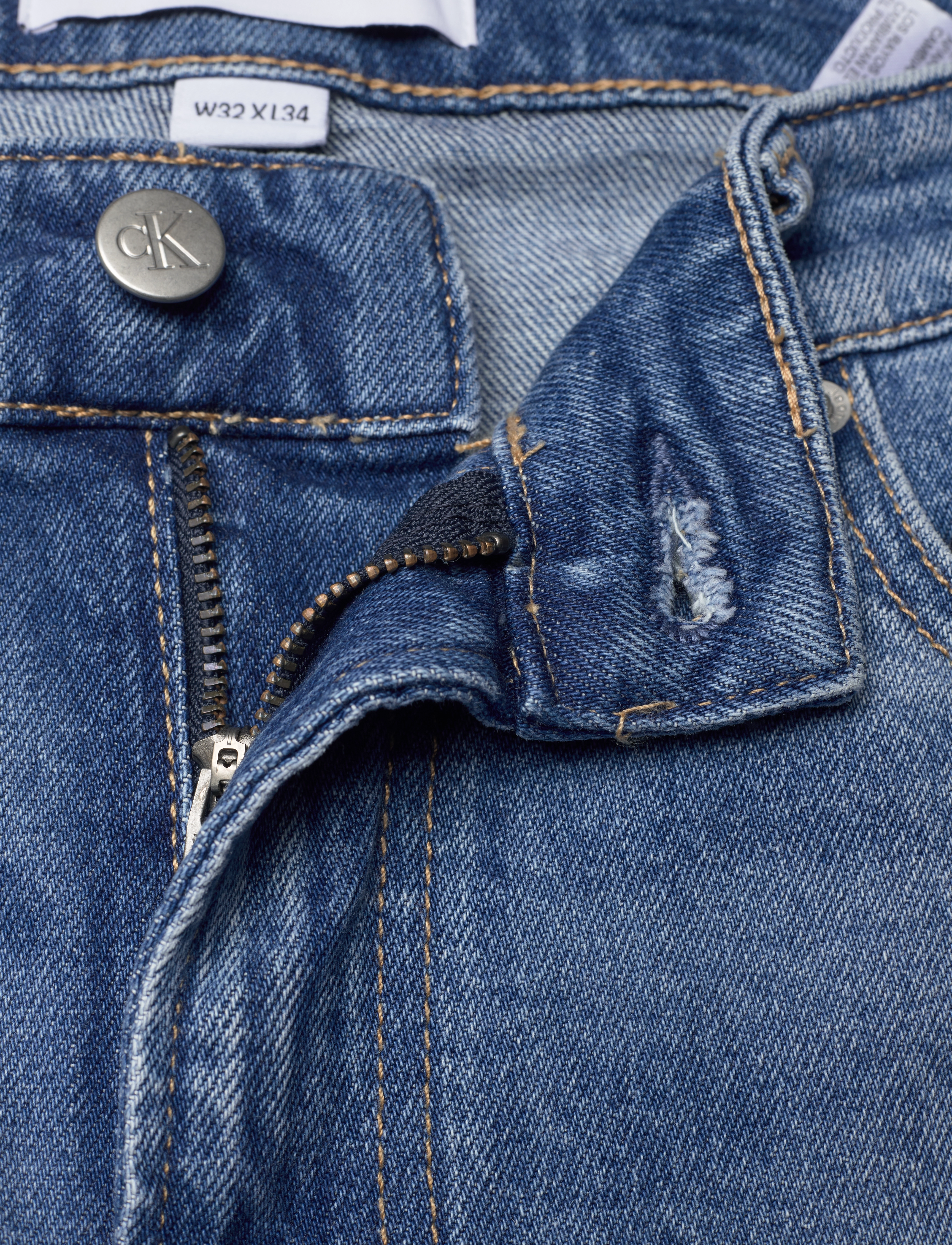 Calvin Klein Jeans - SLIM TAPER - denim light - 3