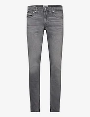 Calvin Klein Jeans - SLIM - kitsad teksad - denim grey - 0
