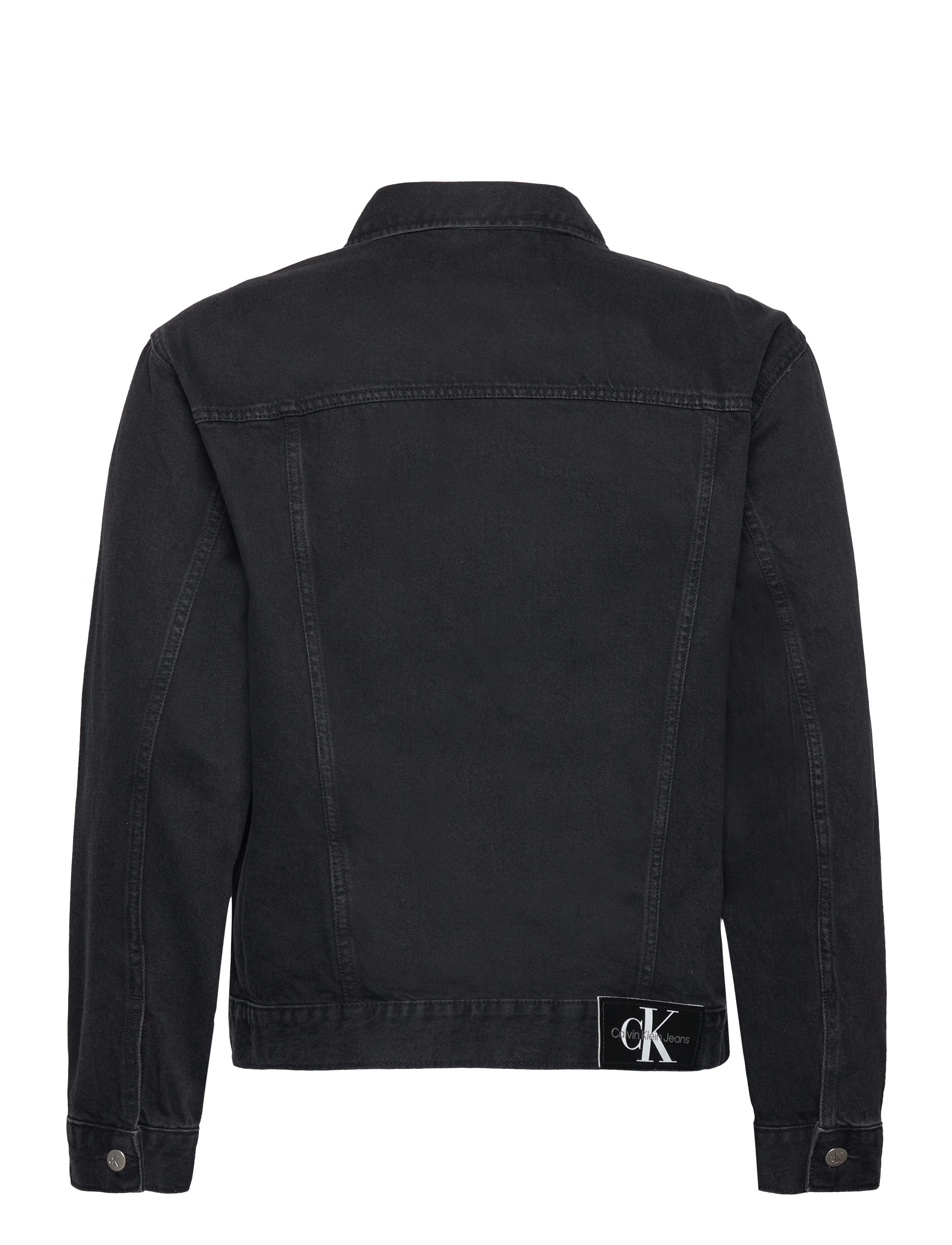 Calvin Klein Jeans - REGULAR 90S DENIM JACKET - denim black - 1