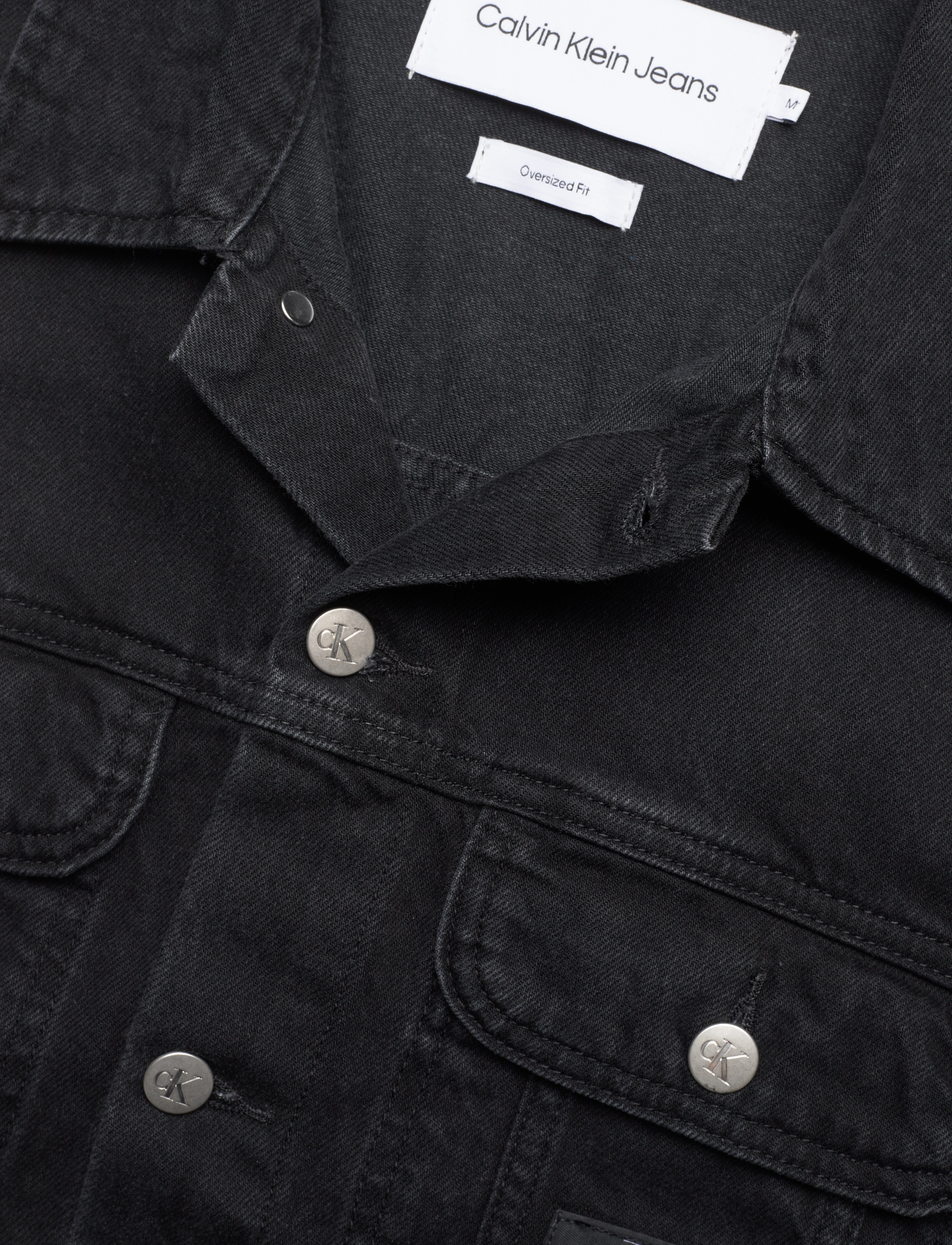 Calvin Klein Jeans - REGULAR 90S DENIM JACKET - denim black - 2