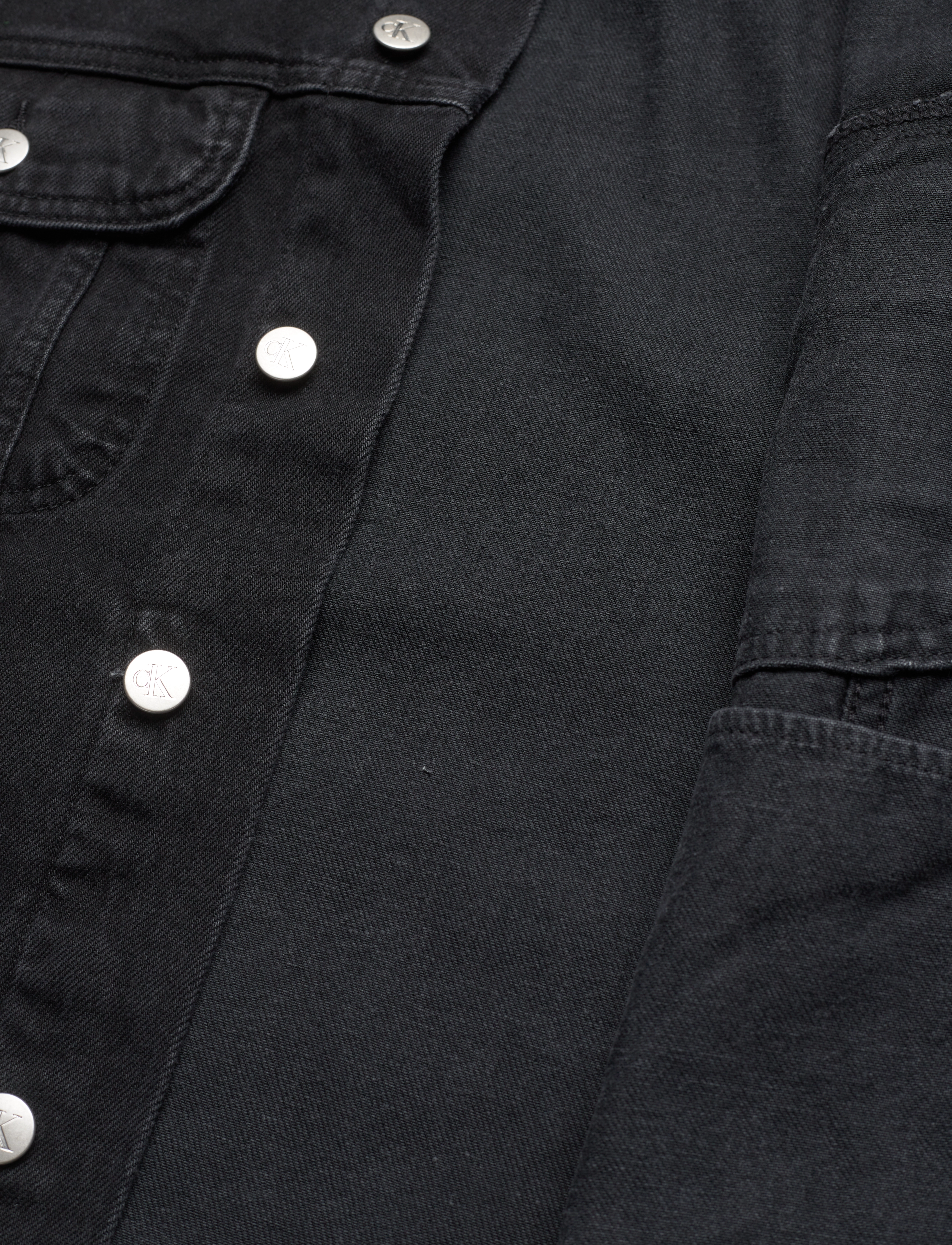Calvin Klein Jeans - REGULAR 90S DENIM JACKET - denim black - 4