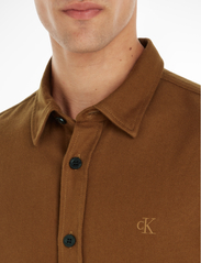 Calvin Klein Jeans - FLANNEL SHIRT - podstawowe koszulki - fudge brown - 3
