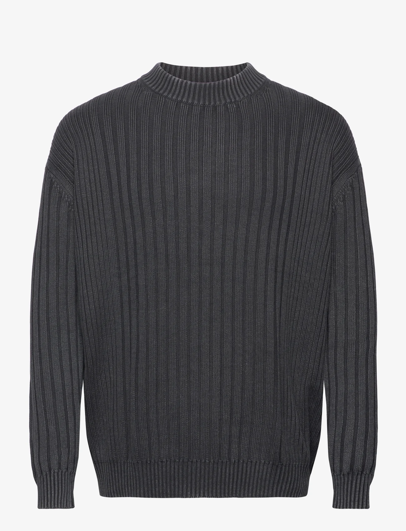 Calvin Klein Jeans - GMD SWEATER - knitted round necks - ck black - 0