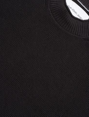 Calvin Klein Jeans - BADGE RELAXED SWEATER - adījumi ar apaļu kakla izgriezumu - ck black - 2