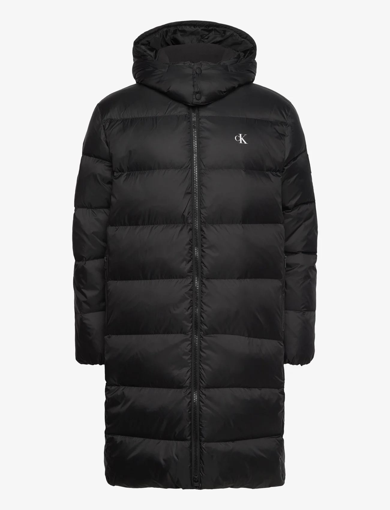 Calvin Klein Jeans - ESSENTIALS DOWN LONG PARKA - Žieminės striukės - ck black - 0