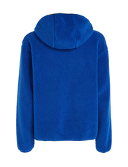 Calvin Klein Jeans - SHERPA HALF ZIP HOODIE - mellomlagsjakker - kettle blue - 4