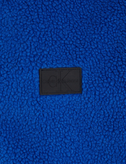 Calvin Klein Jeans - SHERPA HALF ZIP HOODIE - mid layer jackets - kettle blue - 5
