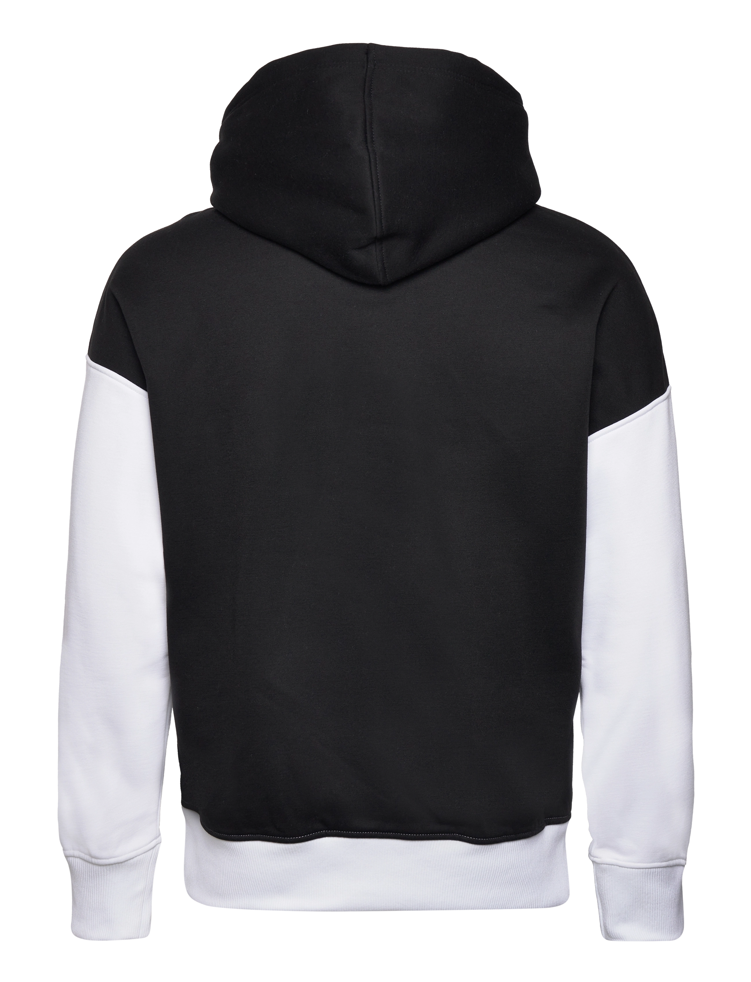 Calvin Klein Jeans - INSTITUTIONAL COLORBLOCK HOODIE - bright white/ck black - 1