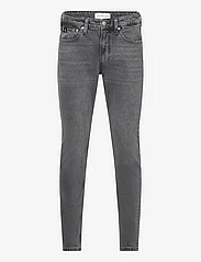 Calvin Klein Jeans - SLIM TAPER - kitsad teksad - denim black - 0