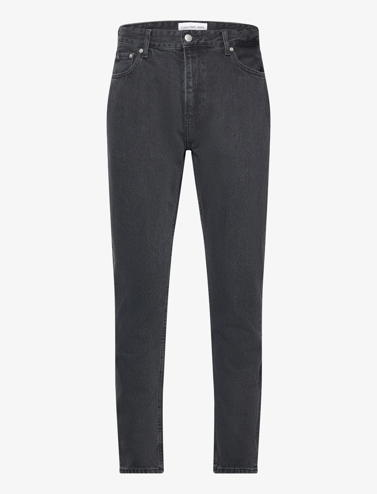 Calvin Klein Jeans - DAD JEAN - tapered jeans - denim black - 0