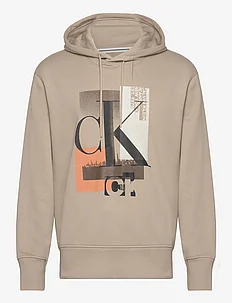 CONNECTED LAYER LANDSCAPE HOODIE, Calvin Klein Jeans
