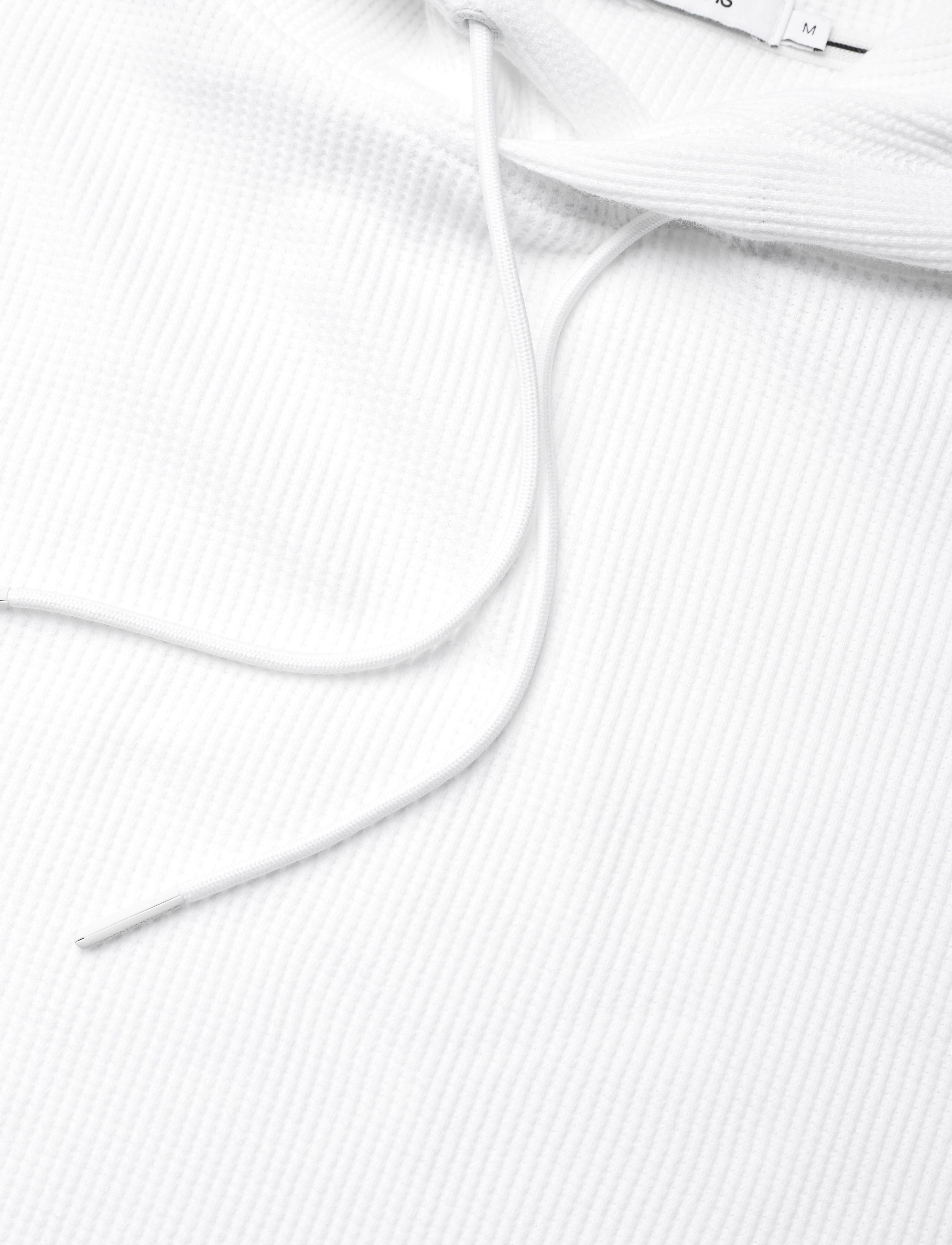 Calvin Klein Jeans - BADGE OTTOMAN LS HOODY - bright white - 2