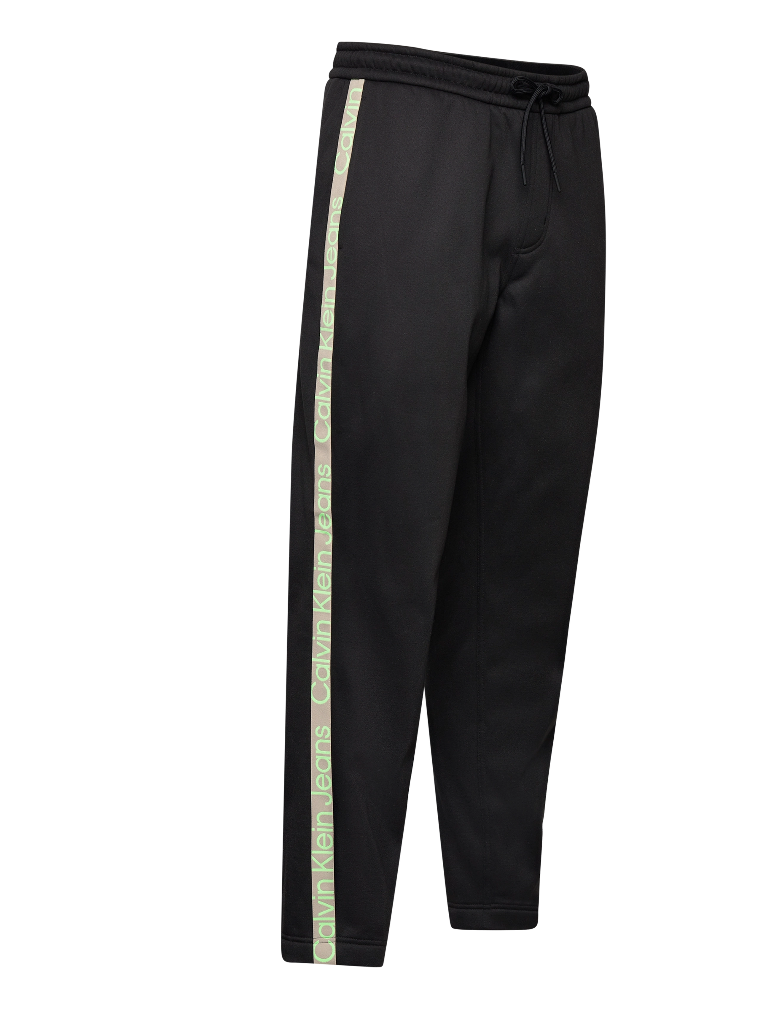 Calvin Klein Jeans - CUT OFF LOGO TAPE HWK PANT - ck black - 3