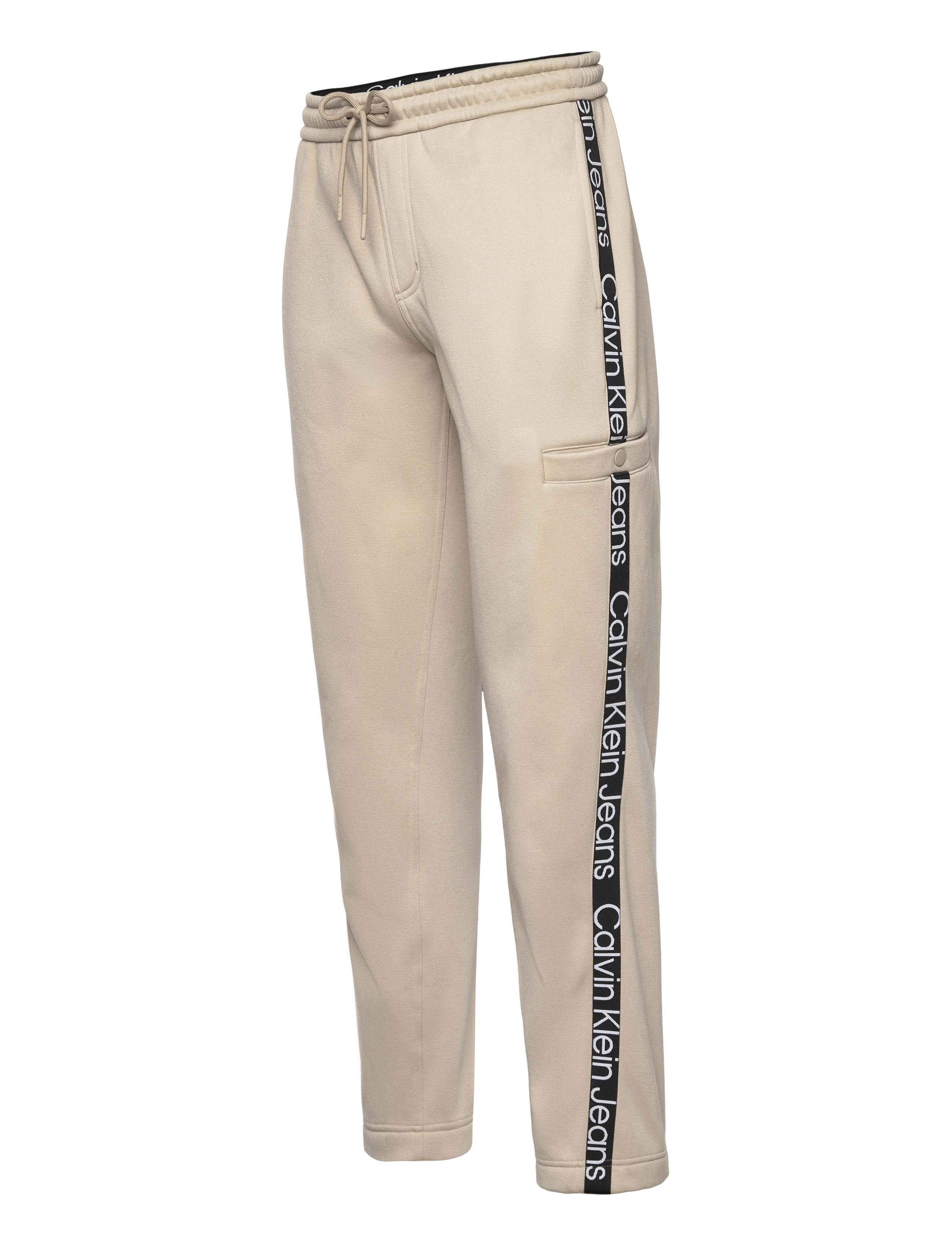 Calvin Klein Jeans - CUT OFF LOGO TAPE HWK PANT - plaza taupe - 2