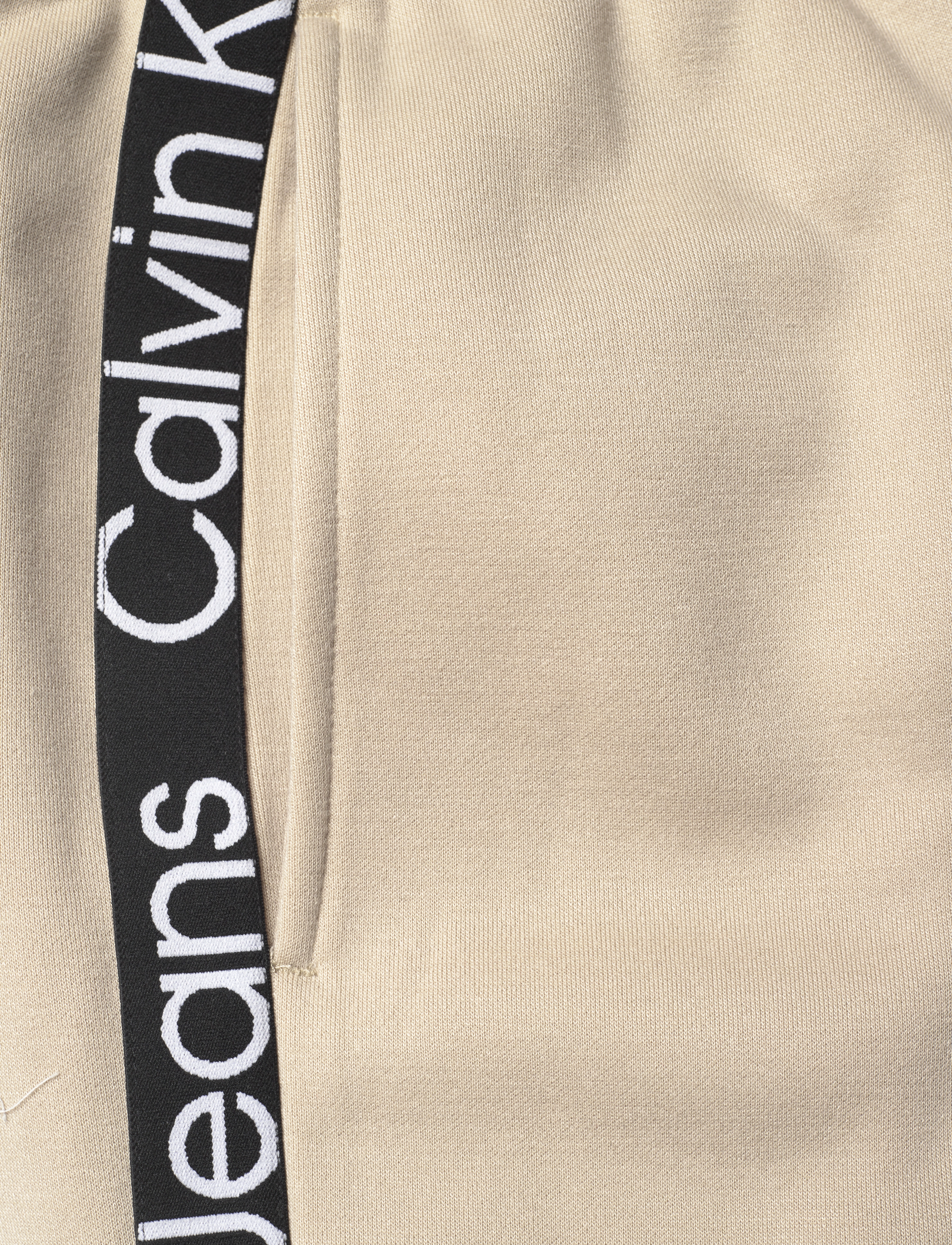 Calvin Klein Jeans - CUT OFF LOGO TAPE HWK PANT - plaza taupe - 4