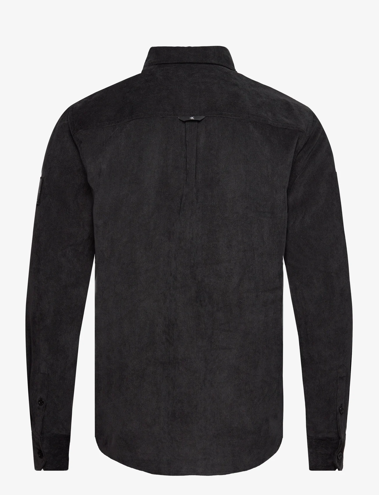 Calvin Klein Jeans - REG FIT CORDUROY SHIRT - corduroy shirts - ck black - 1