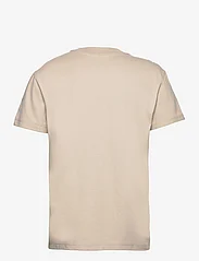 Calvin Klein Jeans - WOVEN TAB TEE - basic t-shirts - plaza taupe - 1