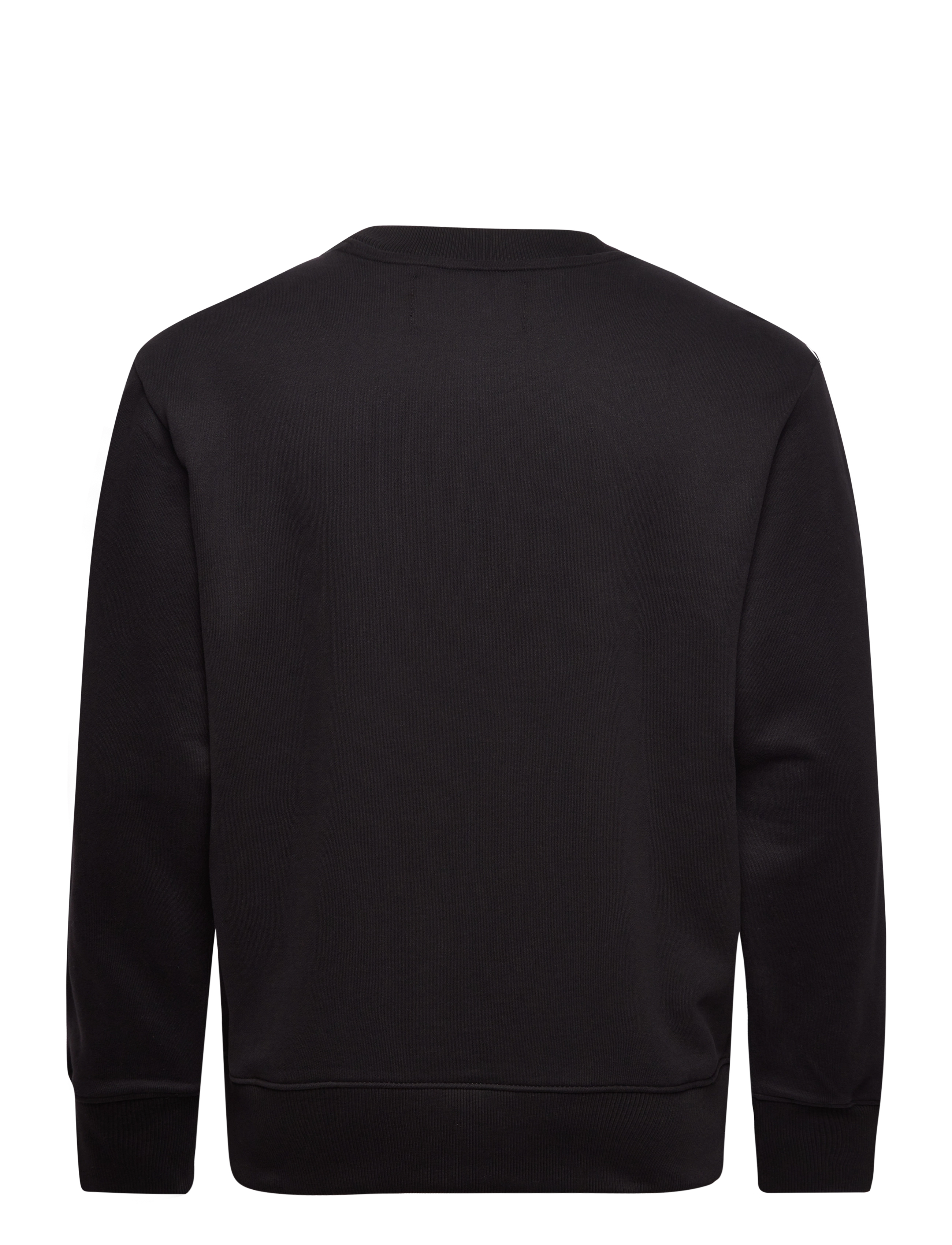 Calvin Klein Jeans - WOVEN TAB CREW NECK - ck black - 1