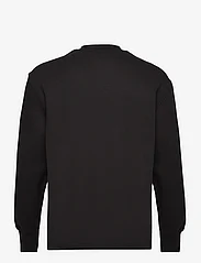 Calvin Klein Jeans - WOVEN TAB WAFFLE LS - basic t-shirts - ck black - 1