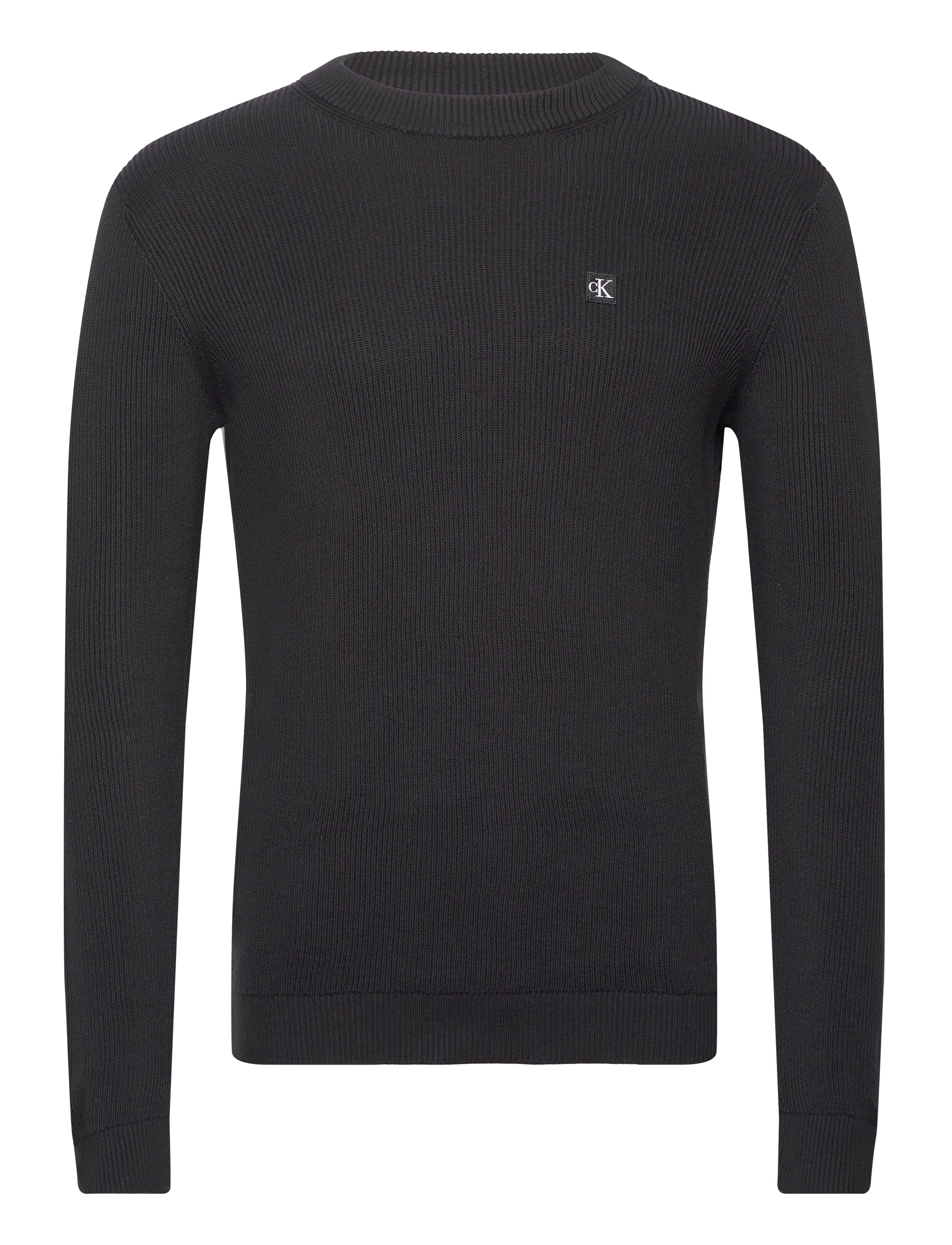 Calvin Klein Jeans - CK EMBRO BADGE SWEATER - ck black - 1