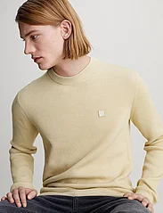 Calvin Klein Jeans - CK EMBRO BADGE SWEATER - knitted round necks - green haze - 3
