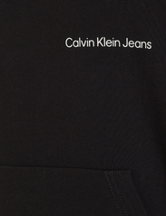 Calvin Klein Jeans - INSTITUTIONAL HOODIE - kapuutsiga dressipluusid - ck black - 7