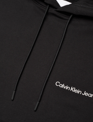 Calvin Klein Jeans - INSTITUTIONAL HOODIE - kapuutsiga dressipluusid - ck black - 2