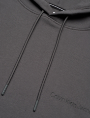 Calvin Klein Jeans - INSTITUTIONAL HOODIE - hoodies - dark grey - 2