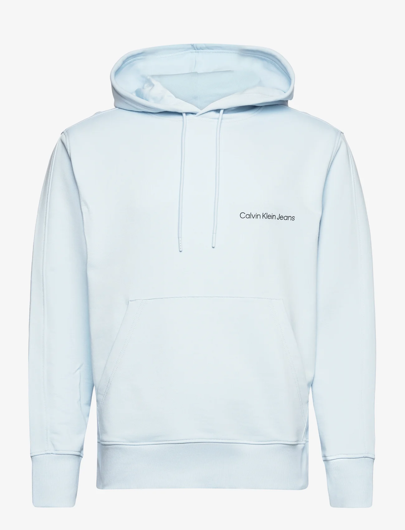 Calvin Klein Jeans - INSTITUTIONAL HOODIE - hoodies - keepsake blue - 0