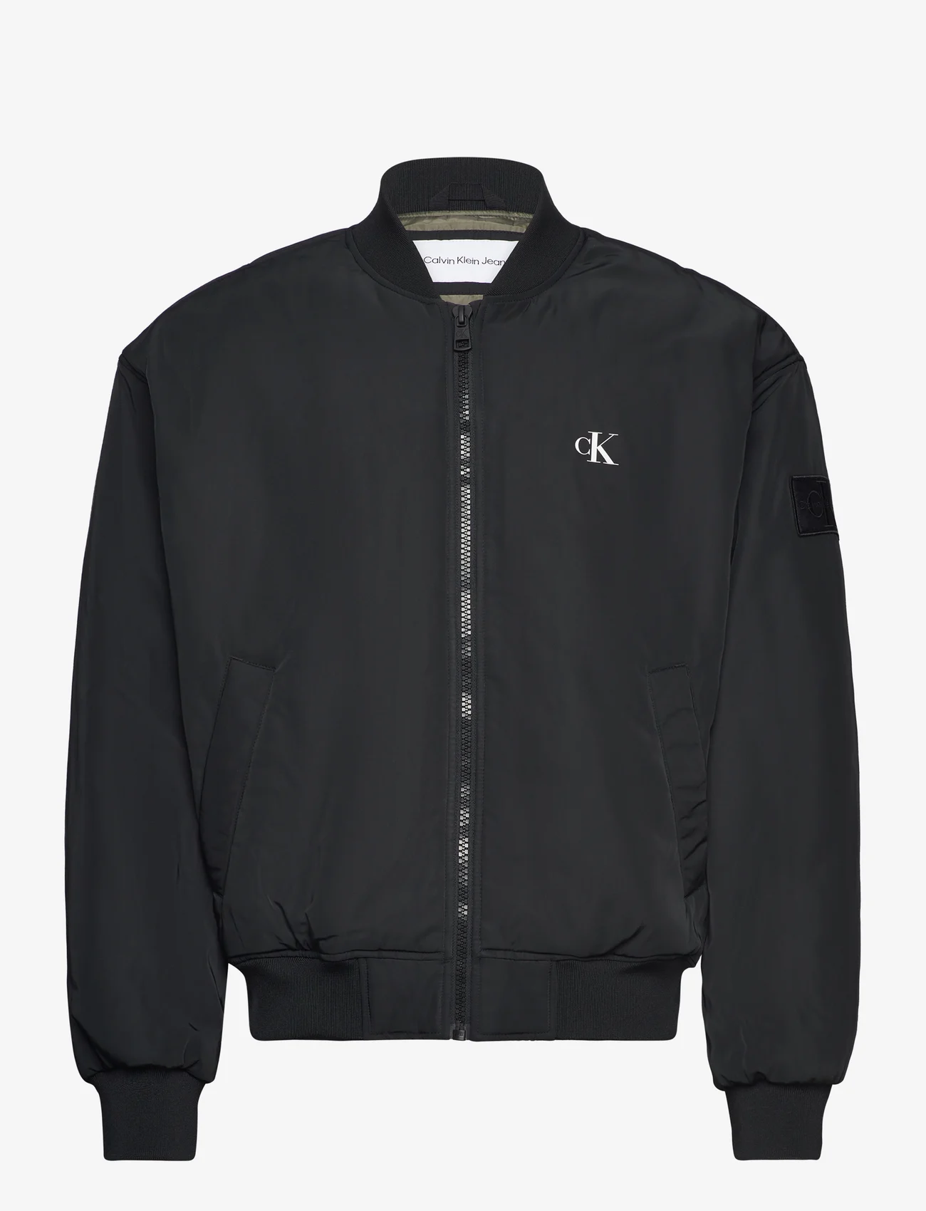 Calvin Klein Jeans - BOMBER JACKET - spring jackets - ck black - 0