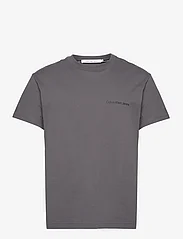 Calvin Klein Jeans - INSTITUTIONAL TEE - basic t-shirts - dark grey - 0