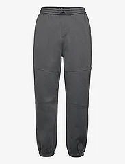 Calvin Klein Jeans - WOVEN TAB HWK PANT - joggebukser - dark grey - 0