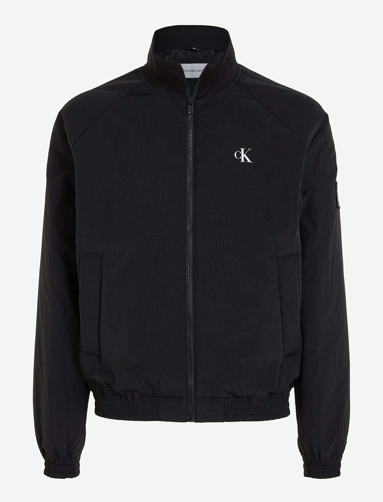 Calvin Klein Jeans - PADDED HARRINGTON - spring jackets - ck black - 0