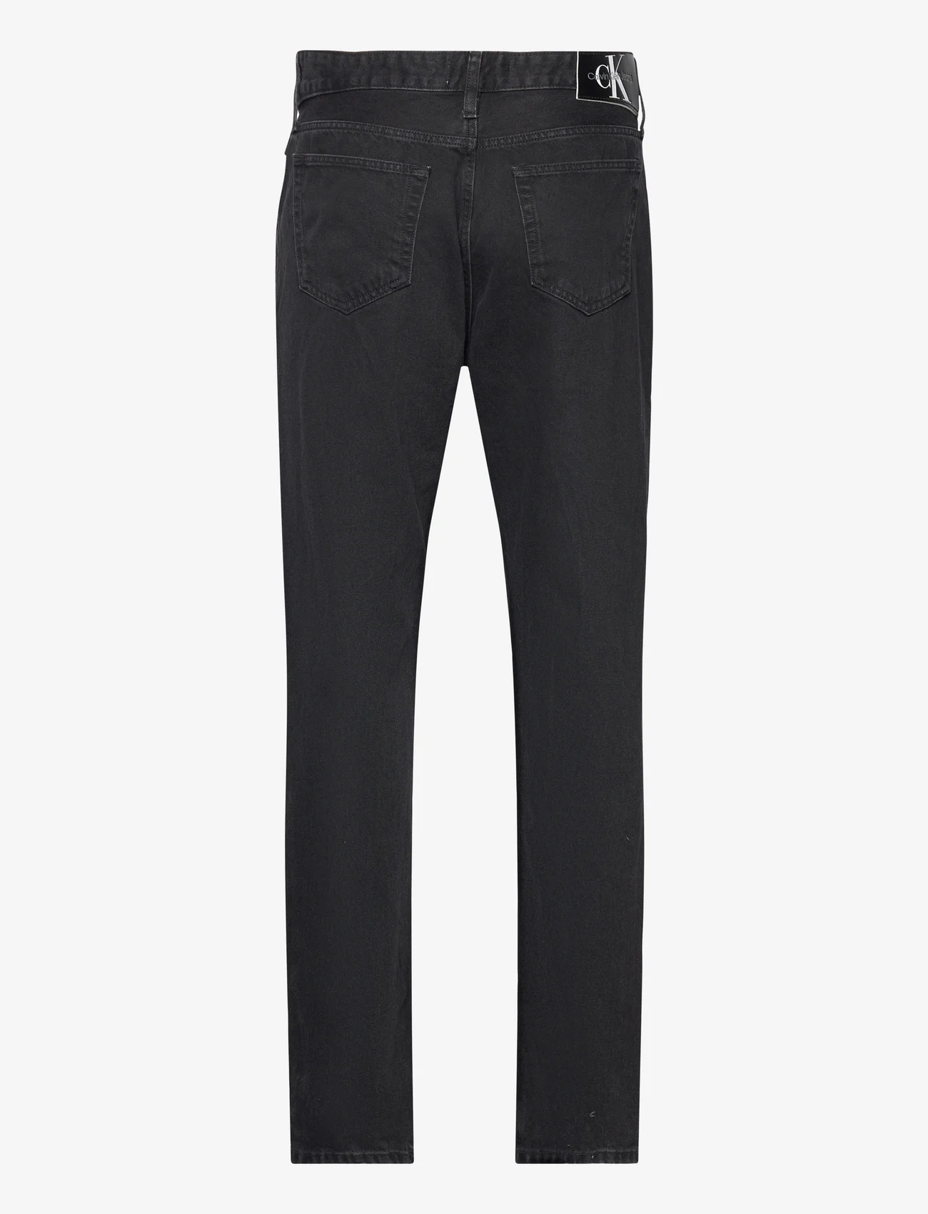 Calvin Klein Jeans - REGULAR TAPER - denim black - 1