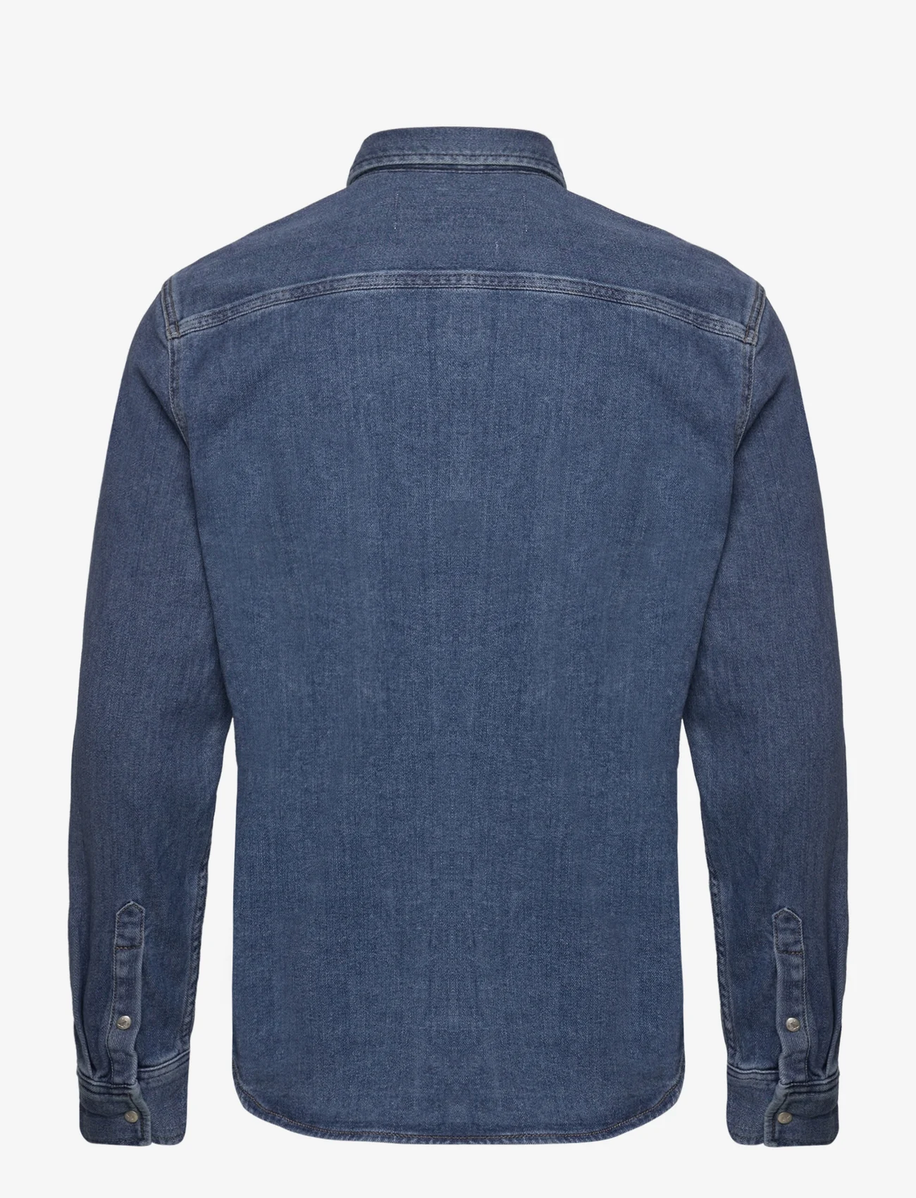 Calvin Klein Jeans - SLIM DENIM SHIRT - overhemden - denim medium - 1