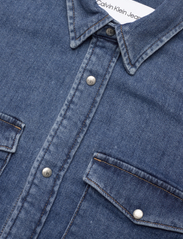 Calvin Klein Jeans - SLIM DENIM SHIRT - födelsedagspresenter - denim medium - 3